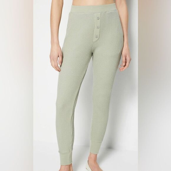 Jonathan Simkhai SAVANNAH WAFFLE JOGGER NWT Size S - Picture 1 of 9